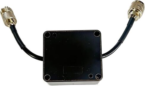 EM25 حلقة مغناطيسية ملف خانق مع حافظة ABS 360 درجة غطاء حماية 1:1 Balun الحالي لراديو الموجات القصيرة 1.8-30 ميجا هرتز HF in Kuwait