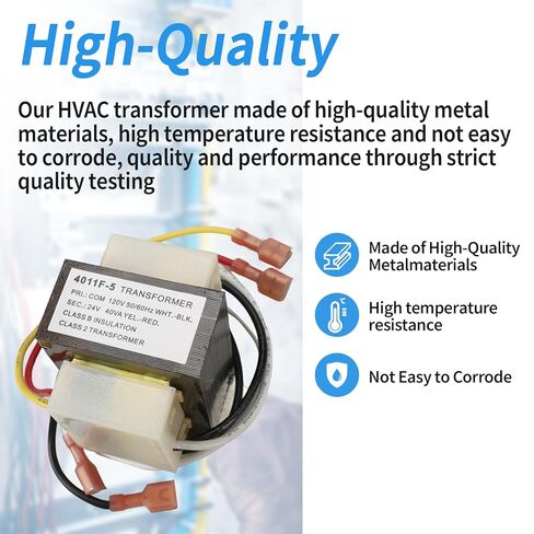 46-24124-06 Rheem Furnace 40VA 24V/120V HVAC Transformer for Basler Electric BE161640GDD 29M7101 Transformers,120V to 24V AC HVAC Furnace Transformer Channel Class 2 (4011F-5)- 2 Hole Mount in Saudi Arabia