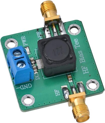 Bias Tee RF Signal Injector for Active Antenna 50kHz to 60MHz DC Power Supply with Coaxial Connector in Saudi Arabia