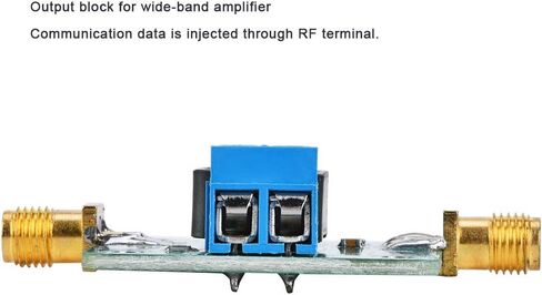 Bias Tee RF Signal Injector for Active Antenna 50kHz to 60MHz DC Power Supply with Coaxial Connector in Saudi Arabia