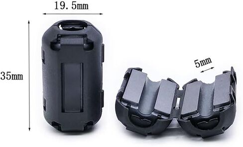 حزمة من 4 قطع من المواد الأساسية لمرشح الفريت 31 معرف المزيج 3/16 بوصة 5 مم in Kuwait