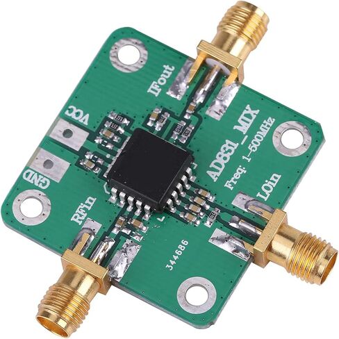 AD831 RF Mixer Module, High Dynamic Range Diode Mixer for Base Station Applications, DC Isolation, 10dBm LO Power, Wideband RF/IF Conversion in Saudi Arabia