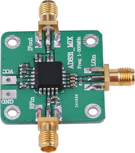 AD831 RF Mixer Module, High Dynamic Range Diode Mixer for Base Station Applications, DC Isolation, 10dBm LO Power, Wideband RF/IF Conversion in Saudi Arabia