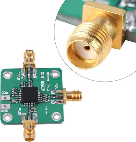 AD831 RF Mixer Module, High Dynamic Range Diode Mixer for Base Station Applications, DC Isolation, 10dBm LO Power, Wideband RF/IF Conversion in Saudi Arabia