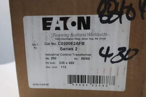 EATON C0200E2AFB Voltage Transformer 200VA 230/460V-AC 115V-AC in Saudi Arabia