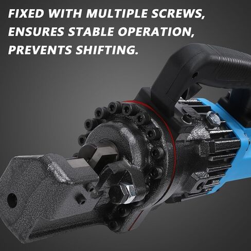 1300W Electric Hydraulic Rebar Cutter 110V Electric Rebar Cutter Portable Cutting up to 7/8 Inch 4-22mm Rebar within 2-3 Seconds, with Easy to Carry Stainless Box for Railway, Bridge, House Building in Kuwait