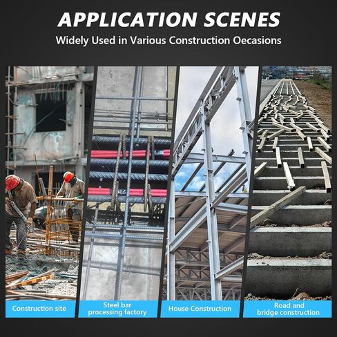 1300W Electric Hydraulic Rebar Cutter 110V Electric Rebar Cutter Portable Cutting up to 7/8 Inch 4-22mm Rebar within 2-3 Seconds, with Easy to Carry Stainless Box for Railway, Bridge, House Building in Kuwait