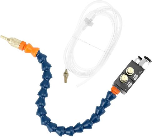 نظام رش تشحيم سائل التبريد QWORK لآلات CNC والمخرطة والطحن والحفر - كفاءة معززة في قطع المعادن والنقش in Kuwait