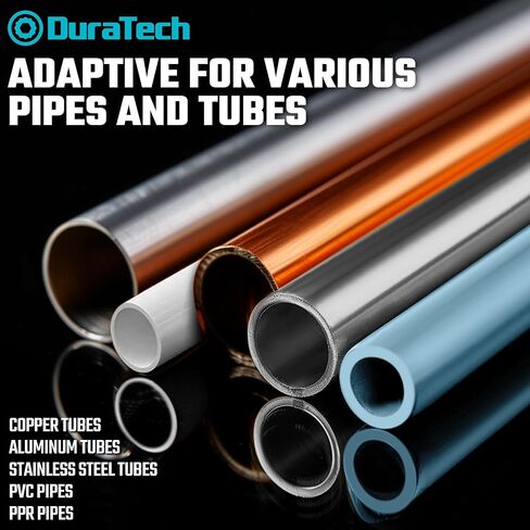 DURATECH Inner&Outer Tubing and Pipe Reamer, Pipe Deburring Tool, for Tubings from 1/4" to 1-1/4" O.D., Ideal for Copper, Stainless Steel, PVC, Brass, Aluminum, Soft Metal Pipes in Kuwait