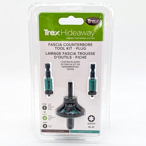 Trex Fascia Plug Counterbore Tool Kit in Saudi Arabia