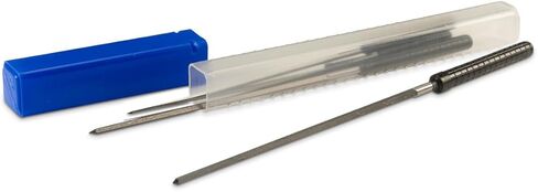 BUZZUFY Set of 6 pcs Cutting broaches, Ø 1.2-3.0 mm with Plastic Handle Tool in Saudi Arabia