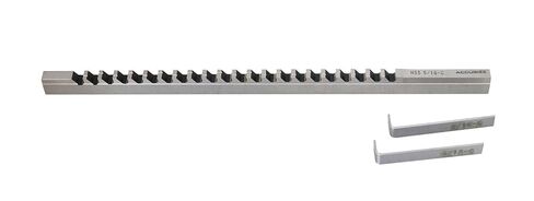 Accusize Industrial Tools - 5/16'' to C, Hss Keyway Broach, Fractional, Imperial, 5000-0020 in Saudi Arabia