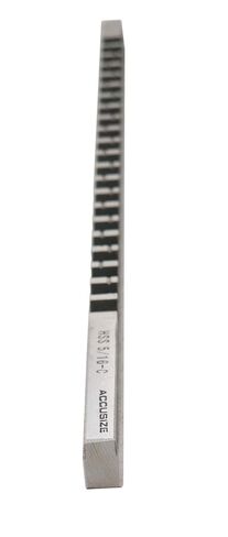 Accusize Industrial Tools - 5/16'' to C, Hss Keyway Broach, Fractional, Imperial, 5000-0020 in Saudi Arabia