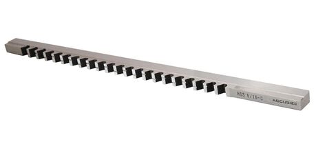 Accusize Industrial Tools - 5/16'' to C, Hss Keyway Broach, Fractional, Imperial, 5000-0020 in Saudi Arabia
