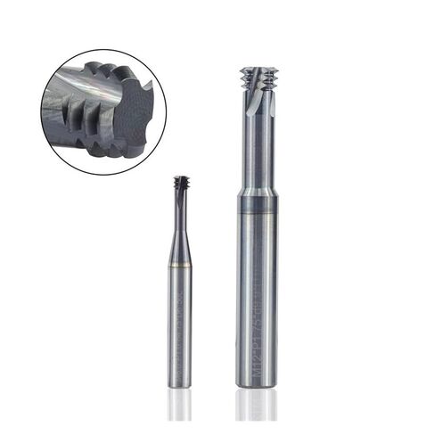 1pcs Thread Milling Cutter M1.0-M12 Metric Thread End Mill 3 Flute 60D Tungsten Carbide Router Bit for Metal Aluminum Cutting(M6.0x1.0xD6x50) in Saudi Arabia