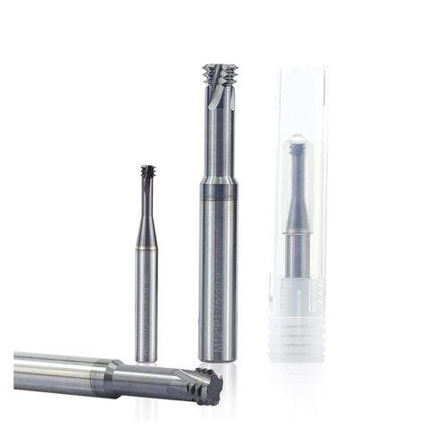 1pcs Thread Milling Cutter M1.0-M12 Metric Thread End Mill 3 Flute 60D Tungsten Carbide Router Bit for Metal Aluminum Cutting(M6.0x1.0xD6x50) in Saudi Arabia