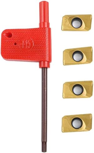 R8 FMB22 Arbor مع 400R 50mm End Mill Shell Cutter و4 APMT1604 كربيد لعمليات الطحن القابلة للفهرسة in Kuwait