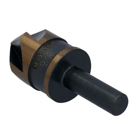 DEWALT 5/8 in. Countersink Drill Bit, Black and Gold High-Speed Steel Countersink Bit for Wood, Plastic and Metal (DWAMDB40CS) in Saudi Arabia