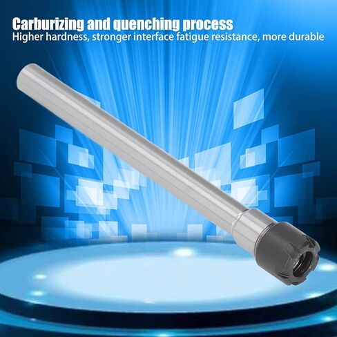 Collet Chuck Holder Straight Long CNC Milling 17mm Clamping Range Wrench (C10-ER11M-100L) in Saudi Arabia