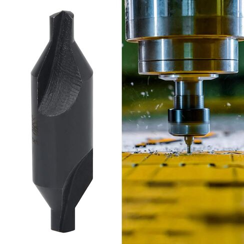 8mm Centering Bit, High Speed Steel Center Drill with Enlarged Chip Flute, Positioning Tool for Bench Drills, Milling Machines, and Machining Centers in Saudi Arabia