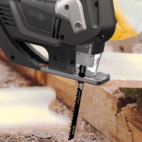 Edge Banding Trimmer - Dual-Eccentric Bearing System for Precise Trimming, Cuts PVC, Melamine, Laminates, Box, ACP, VinyI Panels, Free 5 Woodworking Saw Blades in Kuwait