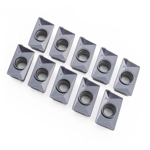 APMT1604PDER-H2 حشوات الطحن لطحن نهاية الكتف المربع وطحن الوجه، طلاء Pvd، 10 قطع in Kuwait