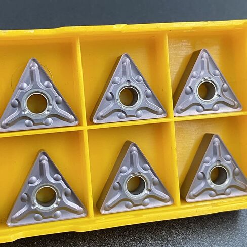 20pcs TNMG331-MA TNMG332-MA TNMG160404/08 -MA Purple Carbide Turning Inserts Lathe Carbide Inserts Cutting Tools for Machining Steel Parts/Stainless Steel in Saudi Arabia