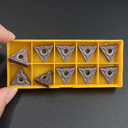 20pcs TNMG331-MA TNMG332-MA TNMG160404/08 -MA Purple Carbide Turning Inserts Lathe Carbide Inserts Cutting Tools for Machining Steel Parts/Stainless Steel in Saudi Arabia