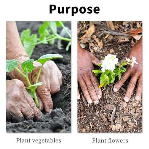 TCBWFY Garden Auger مثقاب للزراعة 1.6 بوصة × 16.5 بوصة و3.5 بوصة × 16 بوصة، أداة زرع لمبة شديدة التحمل لحفر الثقوب، متوافقة مع مثقاب محرك سداسي مقاس 3/8 بوصة in Kuwait