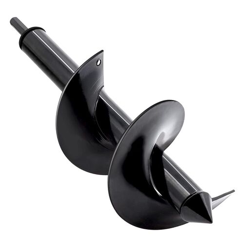 tcbwfy 4 "x12" مثقاب مثقاب لزراعة ثقوب الحفر، حديقة نبات زهرة لمبة اوجير دوامة ثقب الحفر السريع لمبة زارع مثقاب الأرض، متوافق مع ظرف سداسي قابل للتعديل in Kuwait