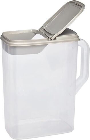 باديز موزع طعام الحيوانات الاليفة بغطاء رمادي سعة 8 كوارت 00506G in Kuwait