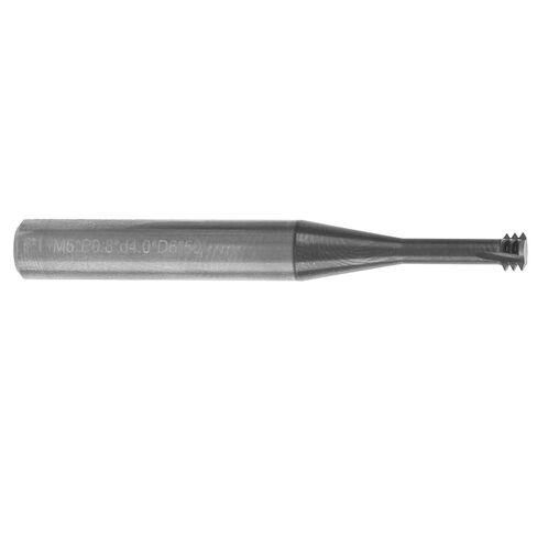 3 فلوت موضوع طحن التنغستن الصلب أداة الحفر عالية الدقة راوتر بت M5x0.8xD6x50mm للصيانة الميكانيكية الآلات الصناعية in Kuwait