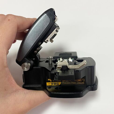 مجموعة ساطور الألياف Tumtec A10 بخطوة واحدة، سكين قطع كابل FTTH، قاطع الألياف الضوئية جهاز الربط الانصهار قطعة واحدة in Kuwait