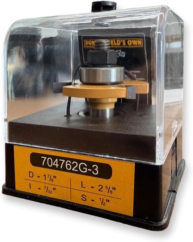 Sommerfeld 3-Wing Slot Cutters Router Bit Woodworking Tool 7/32 KERF, 1/2SH in Saudi Arabia