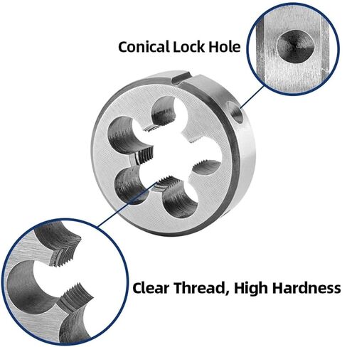 Metric M31X1.0, M31X1.25, M31X1.5, M31X2 Round Threading Die Right Hand(M31X1.5) in Saudi Arabia
