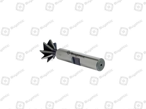 Buyohlic Durable Double-Edged HSS Dovetail Cutter End Mill Tool for Metalworking & Machining (45°) (3/4" Inch) in Saudi Arabia
