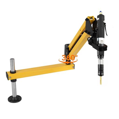 Generic Pneumatic Tapping Machine Arm Aluminum Alloy Vertical Drilling Tapping Arm High Strength Handheld Hardware Tool in Saudi Arabia