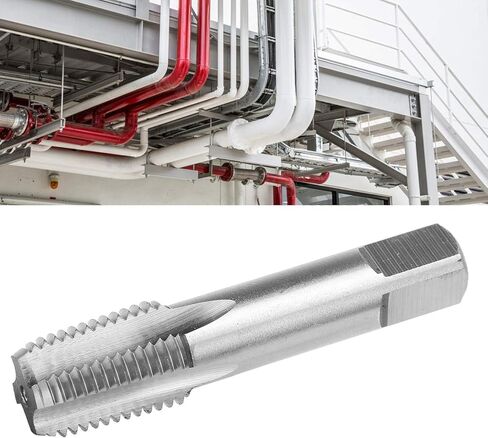 HSS Thread Tap, 1/4 18 High Hardness Tap for Stainless Steel Iron Cast Iron Alloy Steel Carbon, with Fast Cutting Speed High Working Efficiency in Saudi Arabia