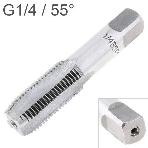 1/4" BSP Pipe Tap, Thread Forming Taps, G1/4 Pipe taps Threading Tap for Clean & Re-Thread Damaged/Jam Pipes Threads, G1/4 55 Degrees High Speed Steel in Saudi Arabia