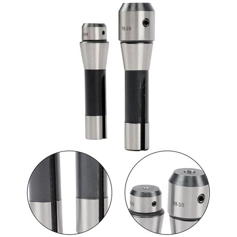 Suitable for 8-Piece R8 End Mill Holder Set (1/2" to 1-1/4") - Compatible with Bridgeport Type Milling Machines (Model 202-5310) in Saudi Arabia