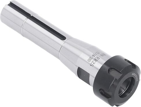 R8 ER25 Milling Holder 40CR Collet Chuck CNC Tool Holder High Precision Hardened Steel Chuck for Lathe Drilling and Milling Machines Industrial Metalworking in Saudi Arabia