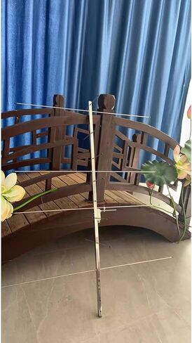 YAGI Antenna High Gain 7dBi Outdoor GRMS Yagi Antenna with U-Bolt 430～440Mhz 3 Elements Satellite Antenna for Ham Radio Repeater System 433mhz Radio Systems in Kuwait