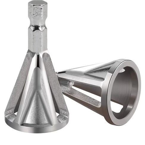 Chamfer Tool for Drill, Metal Removal and Edge Trimming Tool, Grinding Angle Chamfer Bit for Various Chuck Electric Tools in Saudi Arabia