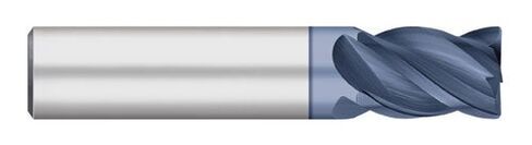Titan TC21517 VI-Pro مطحنة نهاية من الكربيد الصلب بمؤشر متغير، طول كعب، 4 فلوت، نصف قطر الزاوية، مطلي ALCRO-Max، قطر القطع 7/16 بوصة، الطول الإجمالي 2-1/2 بوصة، طول القطع 5/8 بوصة، نصف قطر الزاوية 0.030 بوصة in Saudi Arabia