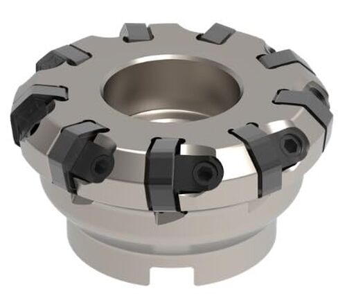 AFM45-03000-Z09-A1000R-XN09-W 3.00 Inch Dia. Milling Cutter, 45° Lead. 9 Teeth with 14 Cutting Edges in Saudi Arabia