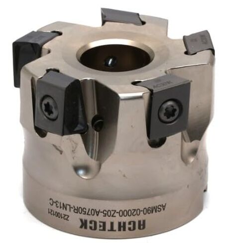 ASM90-02000-Z05-A0750R-LN13-C 2.00 Inch Dia. Milling Cutter, 90° Lead. 5 Teeth with 4 Cutting Edges in Saudi Arabia