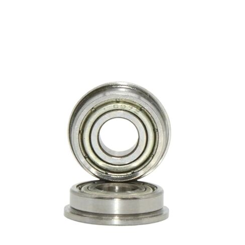 50pcs/100pcs F697ZZ 7 * 17 * 5mm Flange deep Groove Ball Bearing 7x17x5mm Flanged Bearing(50pcs) in Saudi Arabia