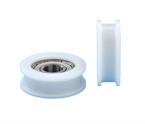 10 * 35 12.5 Grooved Flute Type 6000 Bearing Wheel Package Pom polyacetylene Pulley Guide Nylon 10Pcs in Saudi Arabia