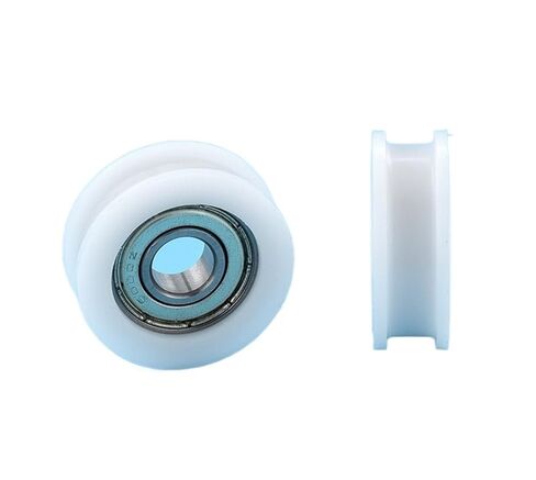 10 * 35 12.5 Grooved Flute Type 6000 Bearing Wheel Package Pom polyacetylene Pulley Guide Nylon 10Pcs in Saudi Arabia