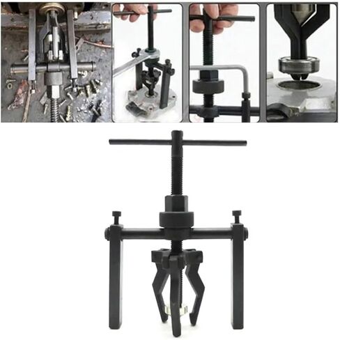 Professional Car Wheel 3-Jaw Heavy Duty Gear Bearing Puller Extractor Tool F19A in Saudi Arabia